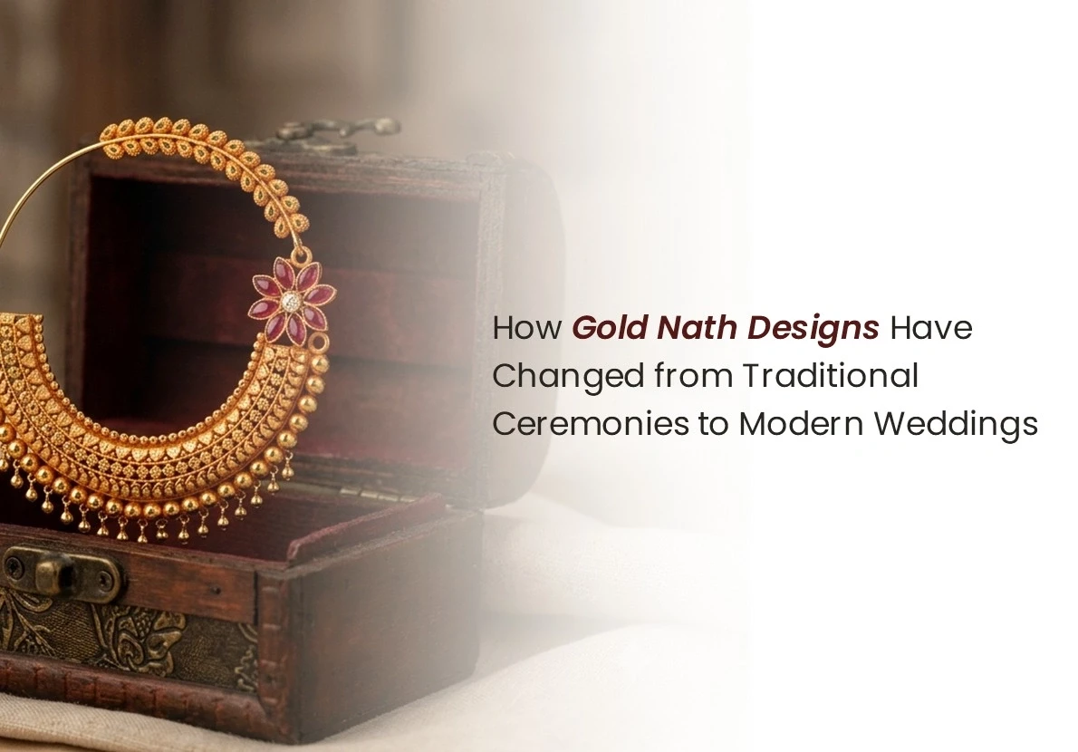 How Gold Nath Designs Have Changed From Traditional Ceremonies To Modern Weddings