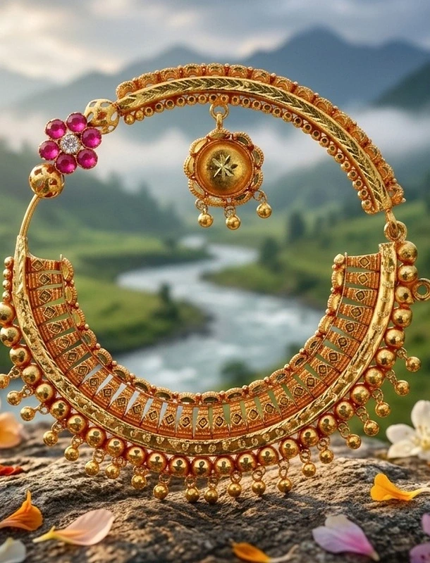Why Vintage Pahadi Nath Designs Are Suddenly Trending on Instagram & Wedding Shoots