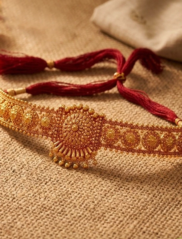 From Neck to Heart: The Emotional Significance of Gold Guluband in Kumaoni & Garhwali Wedding Traditions