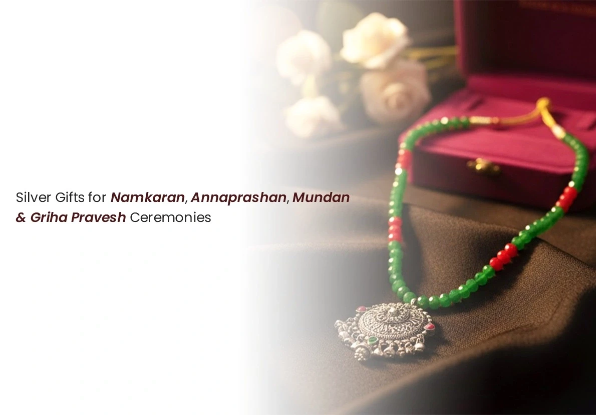 Silver gifting for Pahadi life ceremonies: What to give at a Namkaran, Annaprashan, Mundan, and Griha Pravesh?